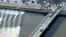 Gempa bumi berkekuatan 7,3 skala richter (SR) melanda Jepang bagian utara pada Selasa (22/11). Badan Meteorologi Jepang mengatakan, gempa bumi tersebut memicu tsunami yang terjadi pantai utara Pasifik. (REUTERS)