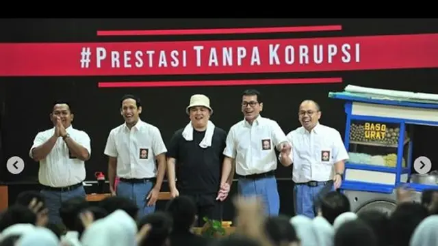 Nadiem Makarim, Wishnutama, dan Erick Thohir