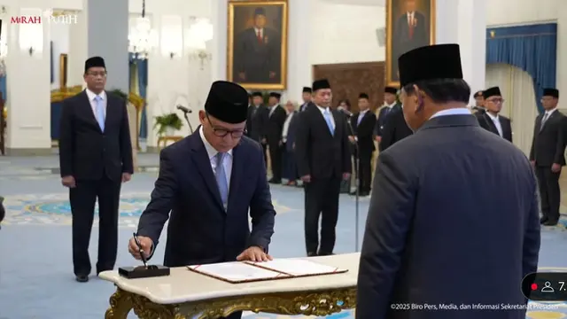 Reshuffle Kabinet, Ini Profil Menteri P2MI Mukhtarudin yang Dilantik Prabowo Hari Ini