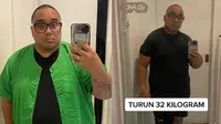 7 Potret Terbaru Saykoji Usai Jalani Olahraga, Berhasil Turunkan Berat Badan 32 Kg