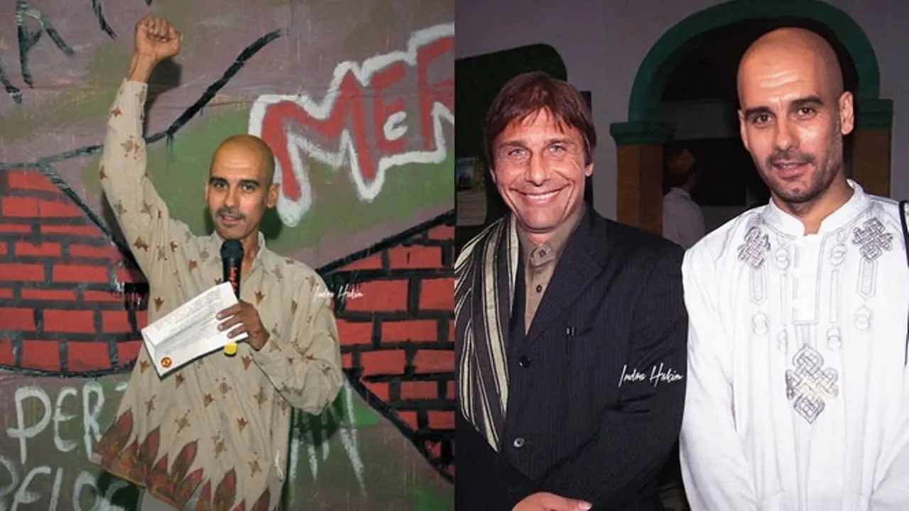 6 Editan Foto Pep Guardiola Jika Tinggal di Indonesia Ini Bikin Ngakak.