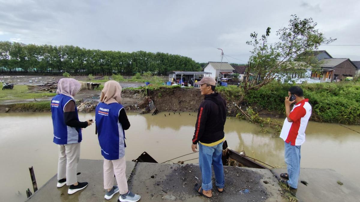 Ombudsman Jateng Temukan Beton Terbengkalai di Proyek Jembatan