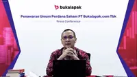 Presiden Direktur Bukalapak, Muhammad Rachmat Kaimuddin (Foto: Liputan6.com/Pipit Ika Ramadhani)