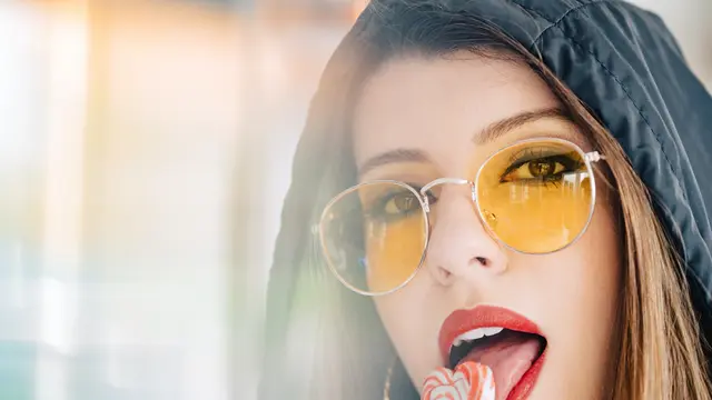 Ilustrasi lidah bintik merah