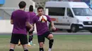 <p>Panitia penyelenggara pun akhirnya menjanjikan Egy Maulana Vikri dkk untuk memakai tempat latihan yang sama dengan Timnas Vietnam, yaitu di lapangan tambahan di sekitar Stadion Viet Tri. (Bola.com/Ikhwan Yanuar)</p>