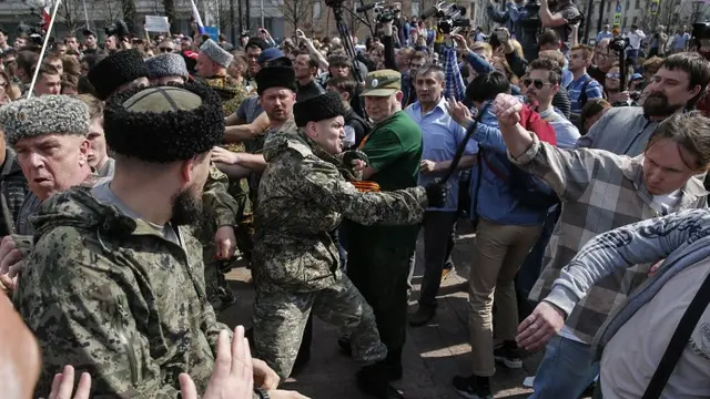 Demonstrasi di Seluruh Rusia, Protes Pelantikan Putin