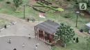 Pasien Covid-19 saat berolahraga di RSDC Wisma Atlet, Kemayoran, Jakarta, Senin (7/3/2022). Pemerintah menurunkan status PPKM menjadi level 2 untuk wilayah Jabodetabek dan Surabaya dikarenakan penurunan kasus konfirmasi harian dan juga rawat inap rumah sakit. (merdeka.com/Iqbal S. Nugroho)
