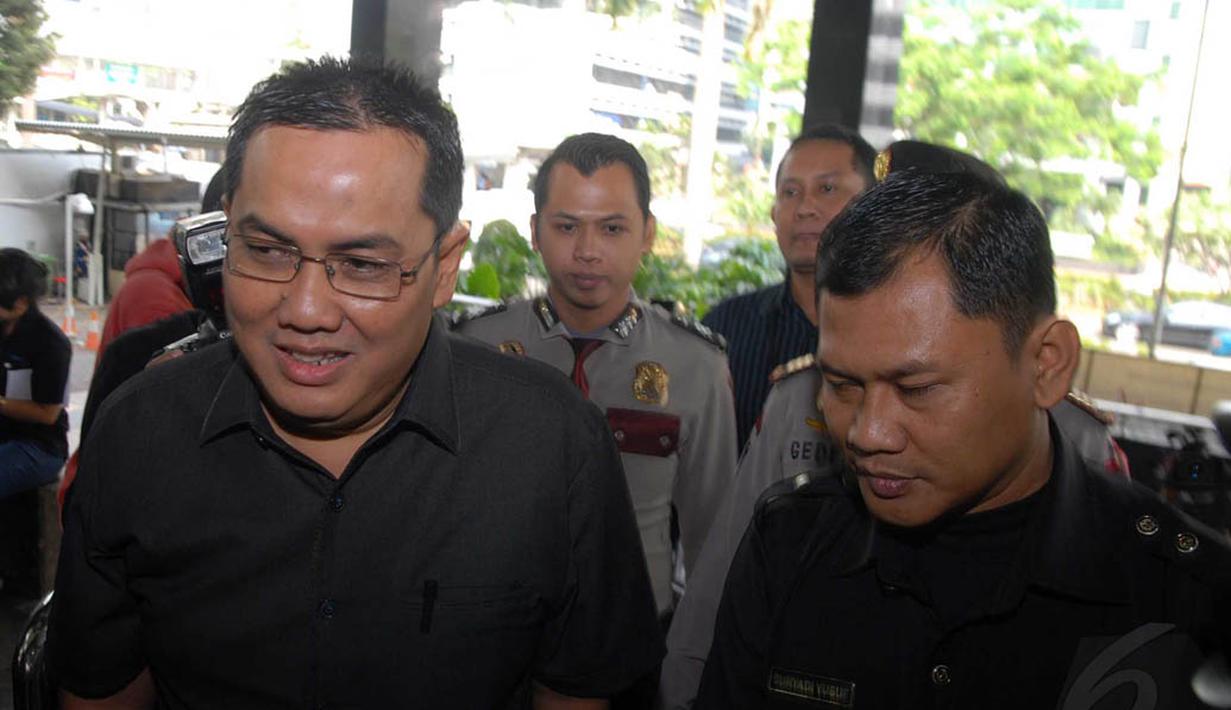 Dalam pemeriksaan ini Politikus Partai Kebangkitan Bangsa, Helmy Faishal akan dimintai keterangan sebagai saksi dalam kasus dugaan suap proyek pengadaan tanggul laut di Biak, Papua. (Liputan6.com/Miftahul Hayat)