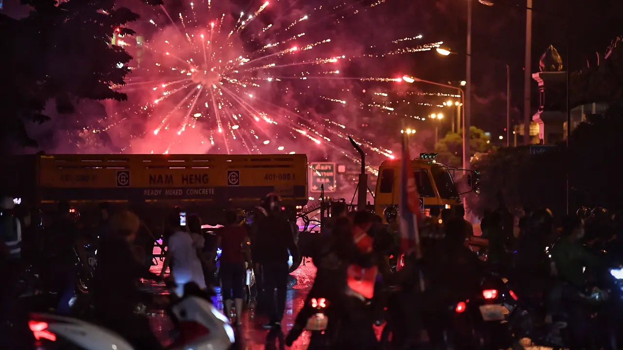 Bentrokan Parah Pecah dalam Aksi Protes di Thailand