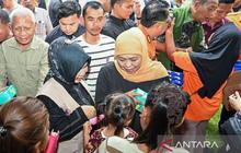 Wagub Sumut dan Gubernur Jatim Salurkan Bantuan Pengungsi Sumut di Langkat, Pastikan Dapur Umum Optimal