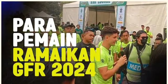 VIDEO: Pemain Persebaya Surabaya Turut Ramaikan Persaingan Green Force Run