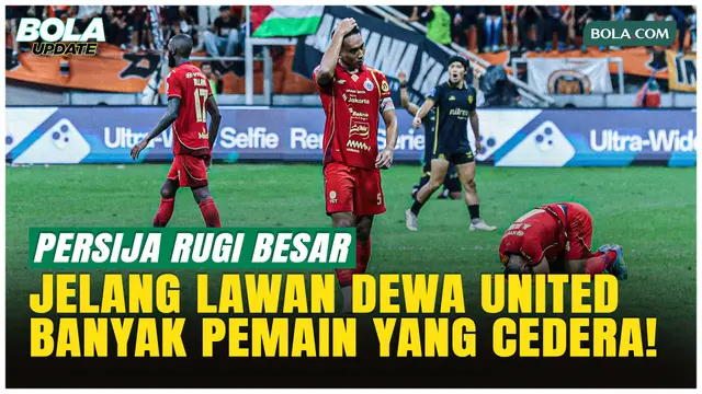 Mauricio Souza Keluhkan Cedera Pemain Persija Jelang Lawan Dewa United