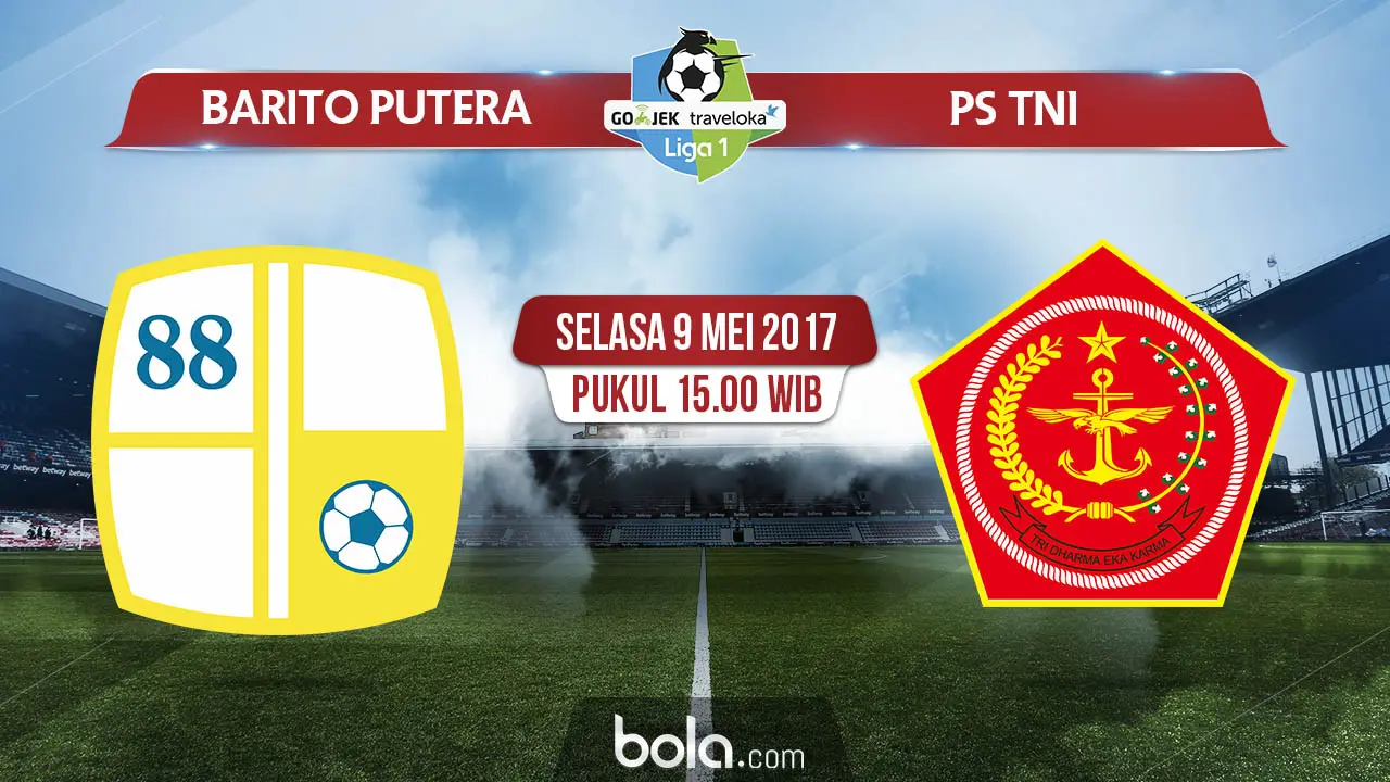 Barito Putera Vs PS TNI Indonesia 
