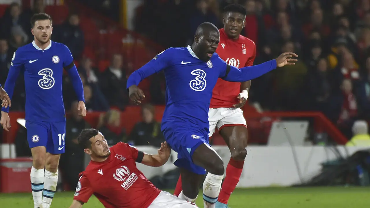 FOTO Nottingham Forest Vs Chelsea