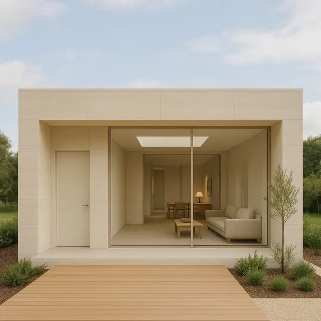 Desain Rumah Kecil Mewah 7x10 di Desa (Foto: ChatGPT)