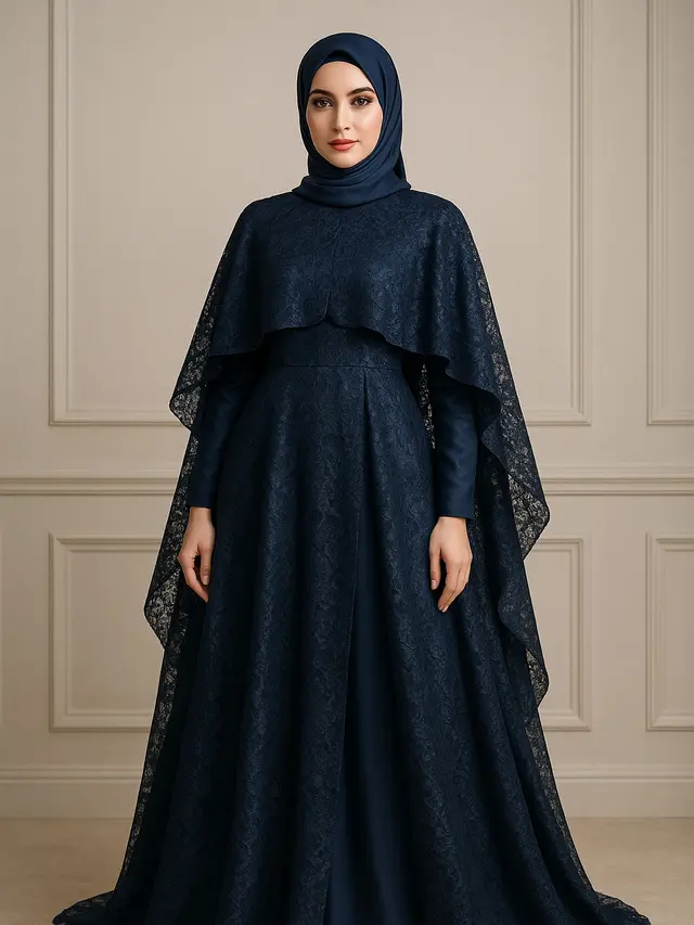 Model Gamis Brokat Mewah dan Elegan yang Lagi Tren di 2025