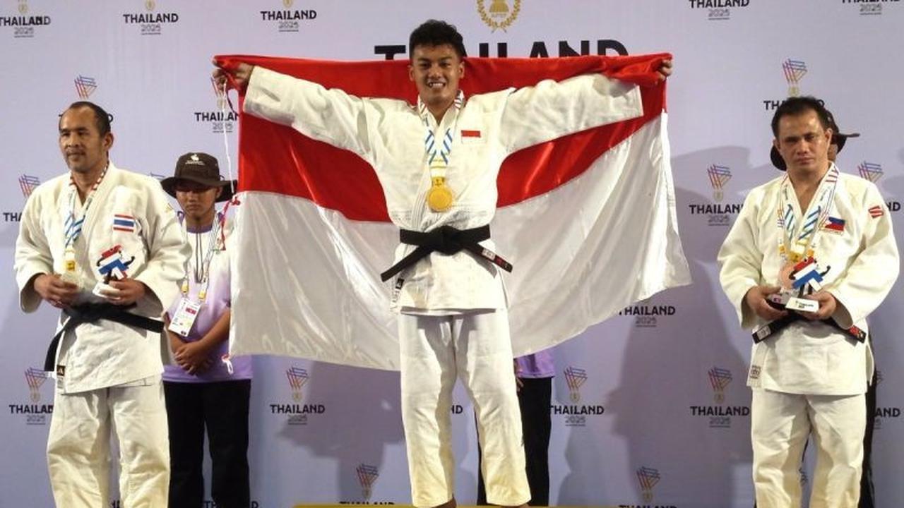 Emas Para Judo Indonesia: Rafli dan Novia Sabet Dua Medali di ASEAN Para Games 2025 Thailand