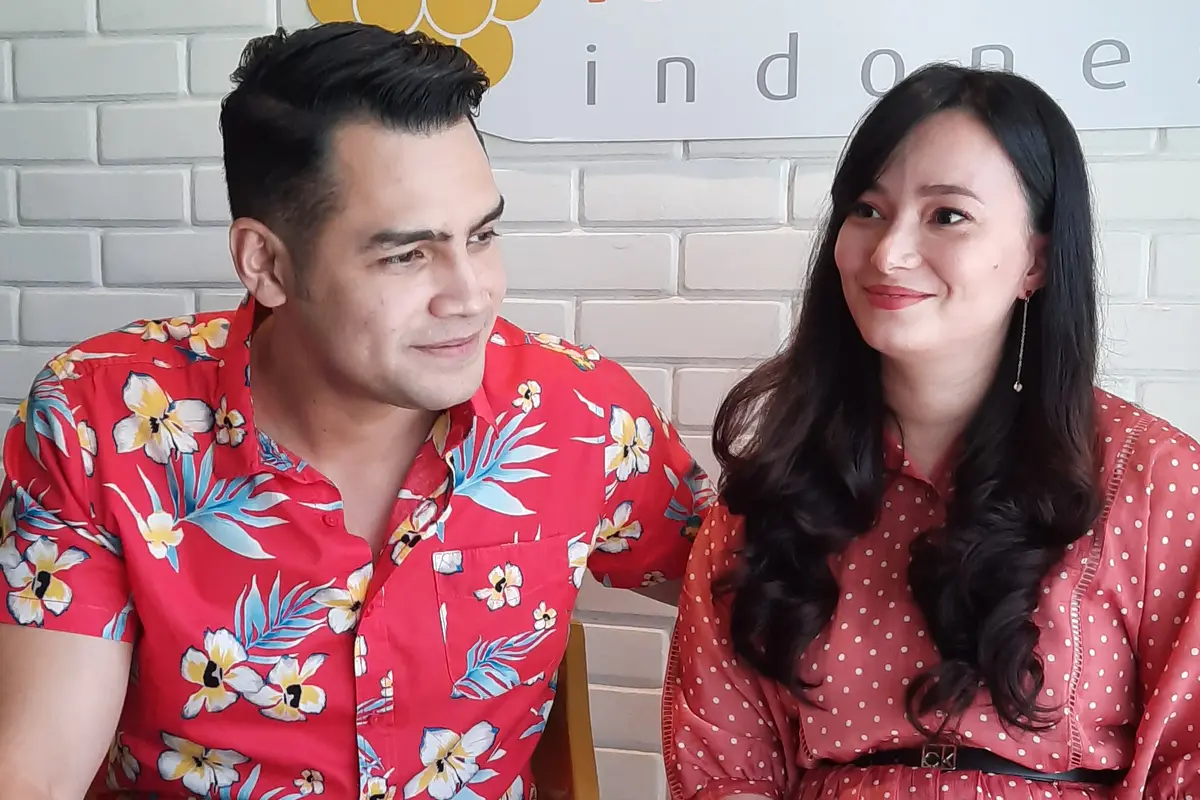 Asmirandah dan Jonas Rivanno. (Foto: Wayan Diananto)