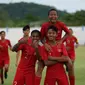 Timnas Indonesia U-15 melaju ke semifinal Piala AFF U-15 2019 setelah mengalahkan Myanmar dengan skor 5-0. (dok. PSSI)