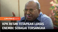 KPK resmi menetapkan Lukas Enembe, Gubernur Papua sebagai tersangka kasus dugaan suap dan gratifikasi terkait proyek yang bersumber dari APBD. Selain itu KPK juga menetapkan Rijatono Lakka, Direktur PT Tabi Bangun Papua, sebagai tersangka pemberi sua...