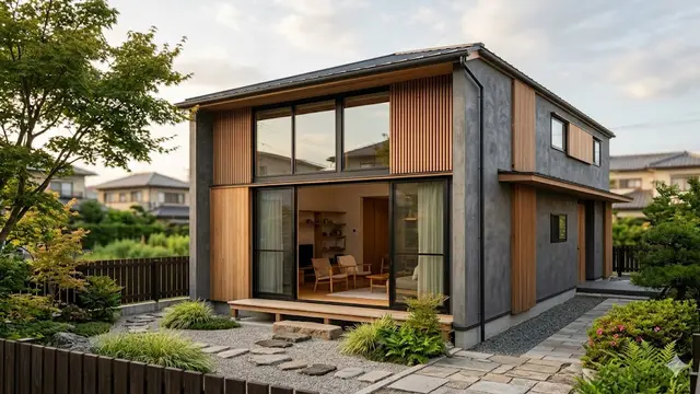 Model Rumah Kotak Ala Jepang