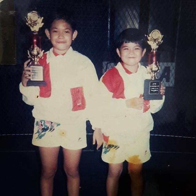 Sudah Main Bulutangkis Sejak Dini, Ini 6 Potret Masa Kecil Greysia Polii. (Sumber: Instagram/greyspolii)