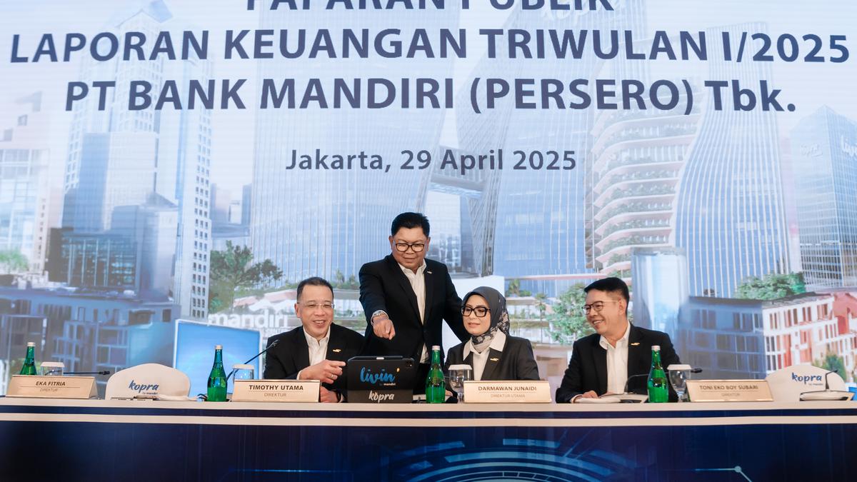 Bank Mandiri Catatkan Pertumbuhan Bisnis yang Sehat dan Berkelanjutan di Awal 2025