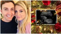 Meghan Trainor umumkan hamil anak pertama dengan unggah foto USG. (Sumber: Instagram/@darylsabara)