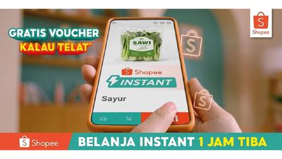 Ritme Harian Serba Cepat, Kebutuhan Tetap Terpenuhi Bersama Shopee Belanja Instant 1 Jam Tiba