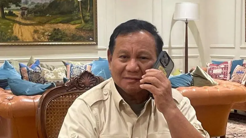 Prabowo Subianto mendapat ucapan selamat via telepon dari lima pemimpin dunia usai unggul di Pilpres 2024 versi hitung cepat (Quick Count) (Instagram/@prabowo).