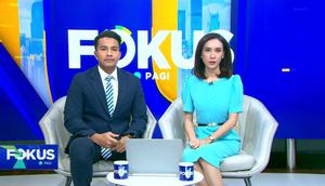 Simak informasi dalam Fokus Pagi (24/12) dengan topik-topik pilihan sebagai berikut, Banjir Bandang, Gudang Makanan Jebol, TNI Kirim Bantuan Beras ke Daerah Terisolasi, Cemburu, Pria Bunuh Tetangga, Harga Melonjak, Cabai Digasak Pencuri.