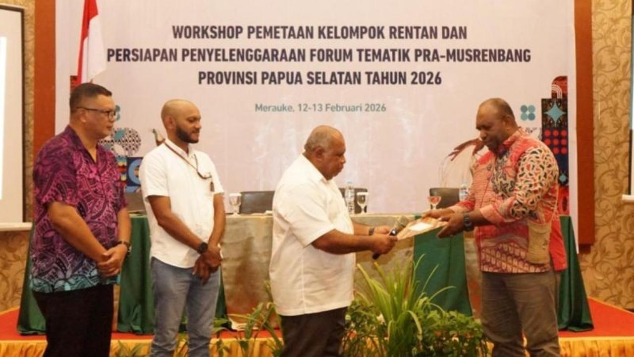 Pemprov Papua Selatan Dorong Pemetaan Kelompok Rentan untuk Pembangunan Inklusif