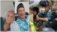 70 tahun bersama, kakek ini tak mau tinggalkan makam sang istri bikin terharu. (SumberL TikTok/innekesantoso)
