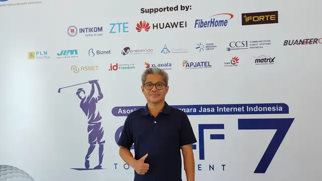 Victor Irianto, Ketua Pelaksana APJII 7th Annual Golf Tournament