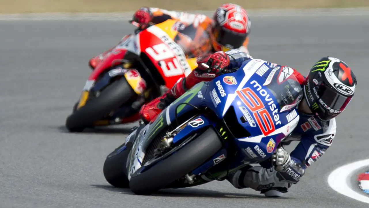 Jorge Lorenzo (AFP PHOTO / JOE KLAMAR)