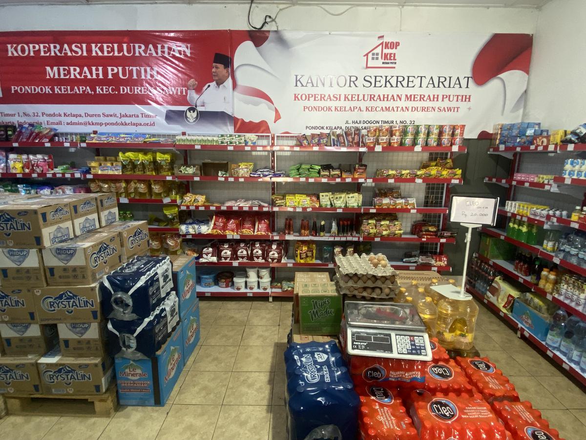 Koperasi Merah Putih di Pondok Kelapa