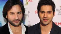 Saif Ali Khan dan Varun Dhawan akan bermain dalam film romansa garapan sutradara dan produser ternama, Karan Johar.