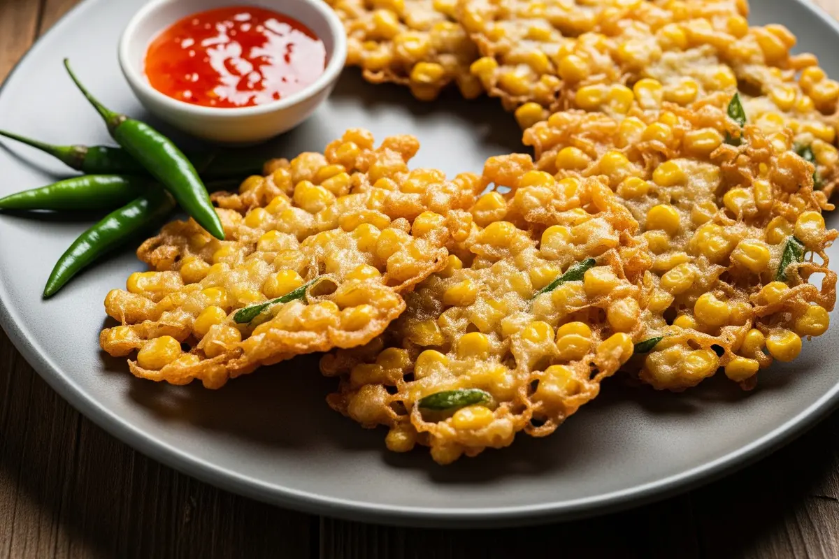 Trik Bakwan Jagung tetap Crispy (Image by Gemini AI)