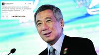 PM Singapura, Lee Hsien Loong, mengucapkan selamat kepada presiden terpilih Joko Widodo melalui Twitternya. (AP)