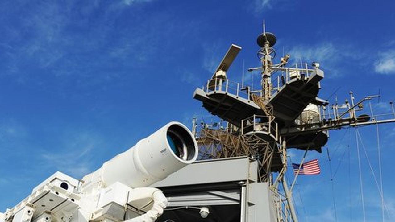Marinir AS mulai pasang senjata laser di kapal