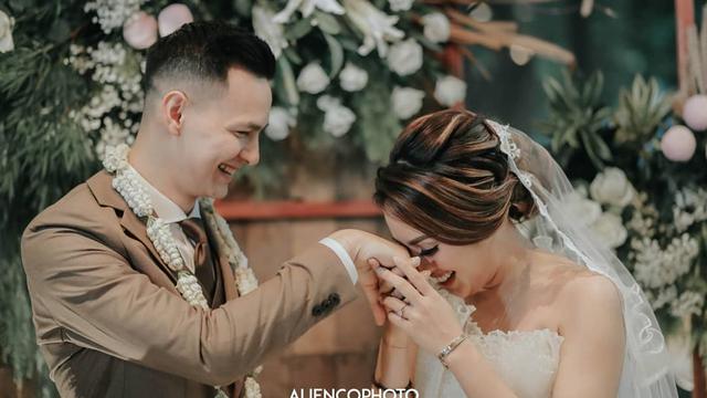 7 Momen Bahagia Pernikahan Marcell Darwin dan Nabila Faisal yang Digelar Intim