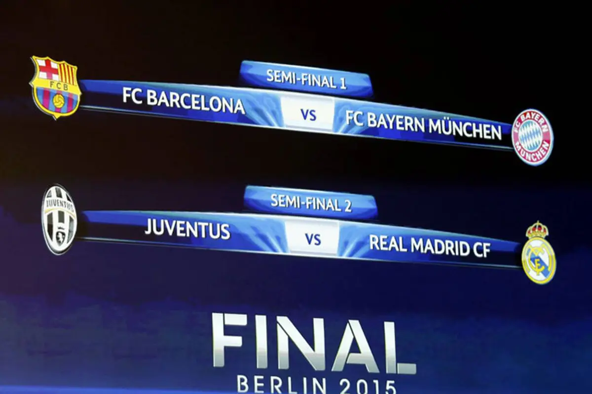 Jadwal Semi Final Liga Champions 2015