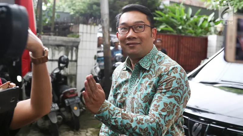 Usai Walikota Solo, Giliran Ridwan Kamil Silaturahim ke Rumah Ma'ruf Amin