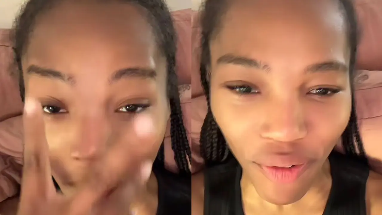 Influencer wanita muda mencoba Botox buat alisnya Jadi terlihat seperti lambang Nike