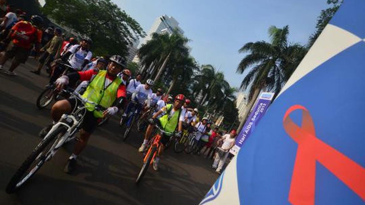 Peringatan Hari AIDS sedunia di Jakarta