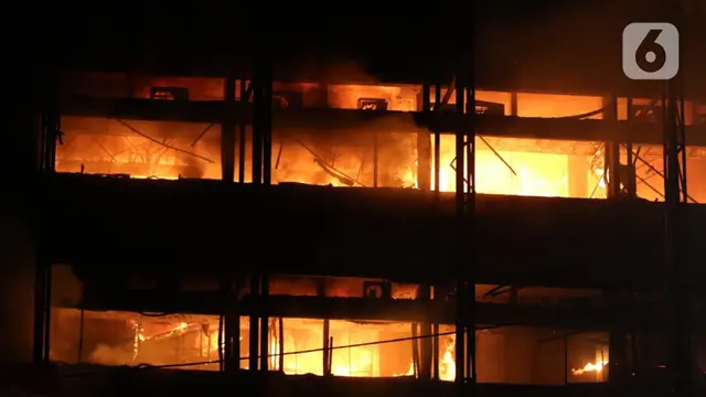Gedung Kejaksaan Agung Terbakar