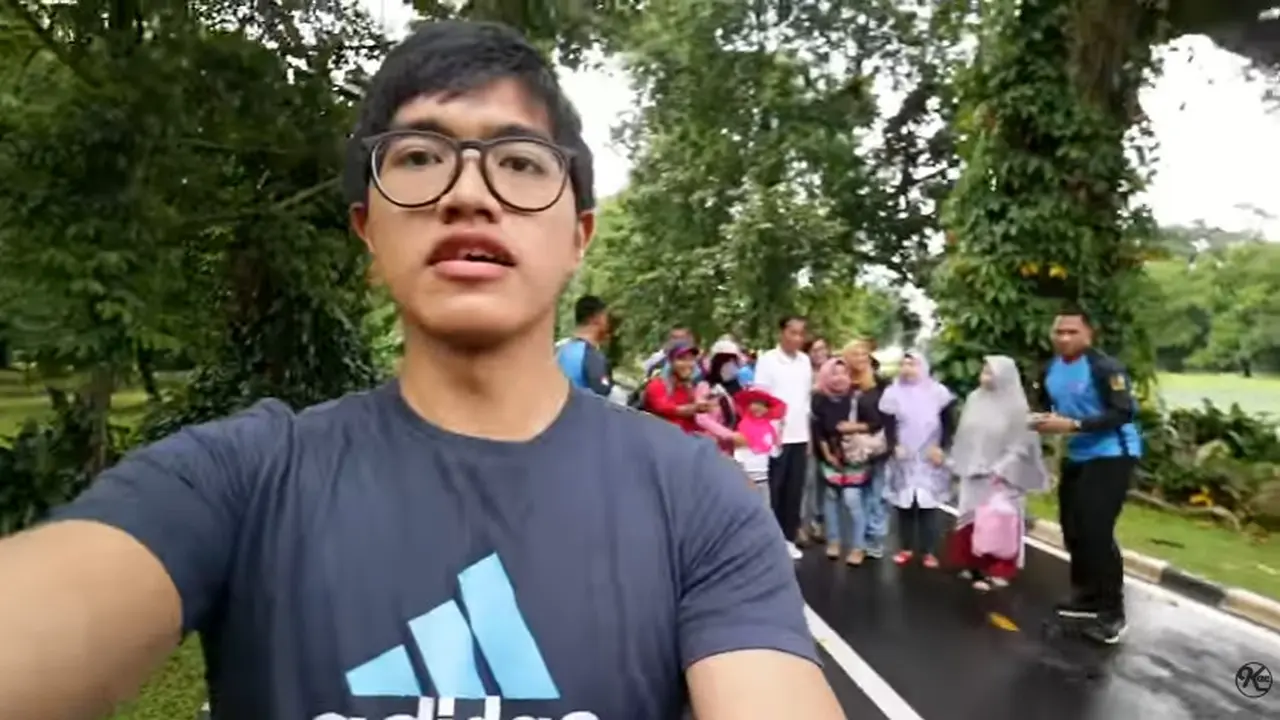 Lari Sore Bersama Jokowi Ini yang Dialami Kaesang