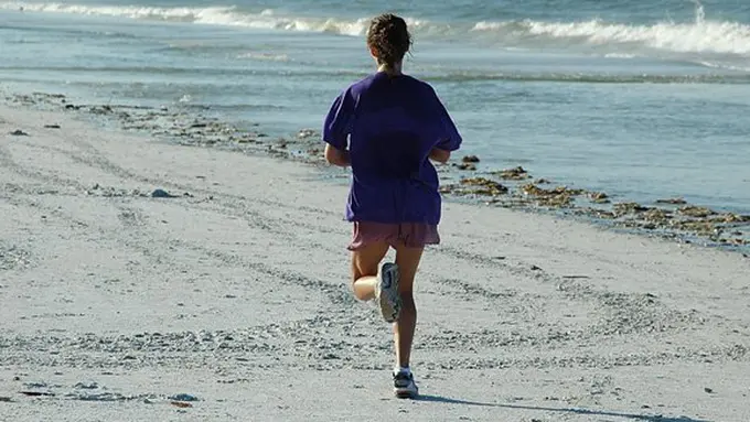 Olahraga lari baik untuk kesehatan kulit/copyright Pexels.com