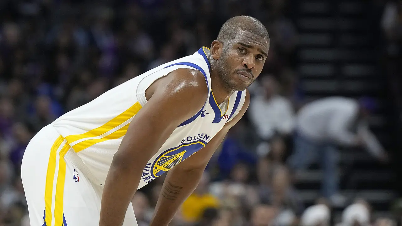 Chris Paul bersama klub barunya di NBA Golden State Warriors
