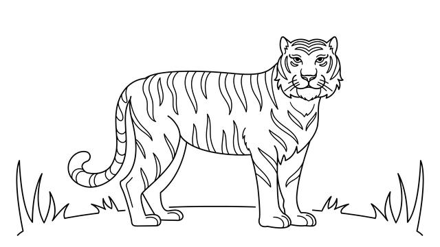 Tiger Sketch